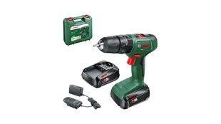 Akulööktrell Bosch EasyImpact 18V-40 + aku 2x2,0Ah hind ja info | Akutrellid, kruvikeerajad | kaup24.ee