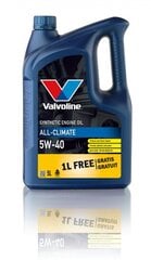 Mootoriõli All Climate 5W40 4+1L, Valvoline hind ja info | Mootoriõlid | kaup24.ee