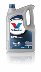 Mootoriõli Synpower MST C3 5W40 5L, Valvoline hind ja info | Mootoriõlid | kaup24.ee