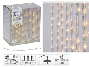 LED Valguskett Jääpurikad, 320 LED hind ja info | Jõulutuled | kaup24.ee