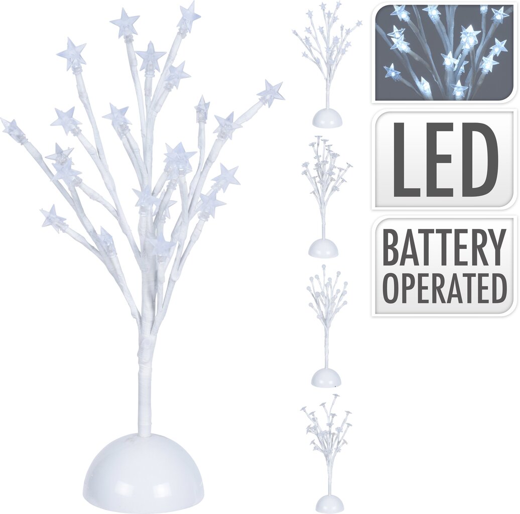 Valgustusega LED jõuludekoratsioon, 35 cm цена и информация | Jõulukaunistused | kaup24.ee