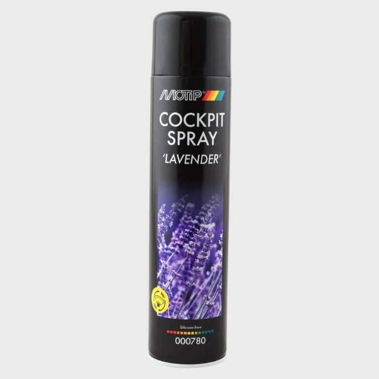 Salongipuhastusvahend Cockpit Spray lavendel 600ml, Motip цена и информация | Autokeemia | kaup24.ee