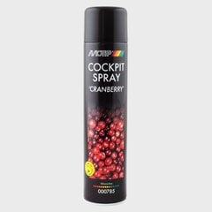 Salongipuhastusvahend Cockpit Spray jõhvikas 600ml, Motip hind ja info | Autokeemia | kaup24.ee