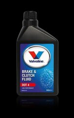 Pidurivedelik Brake & Clutch Fluid DOT 4 500 ml, Valvoline hind ja info | Eriotstarbelised määrdeõlid ja -vedelikud | kaup24.ee