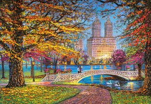 Pusle Castorland Puzzle Autumn Stroll, Central Park, 1500 tk hind ja info | Pusled | kaup24.ee