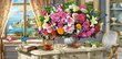 Pusle Castorland Puzzle Summer Flowers and Cup of Tea, 4000-osaline hind ja info | Pusled | kaup24.ee