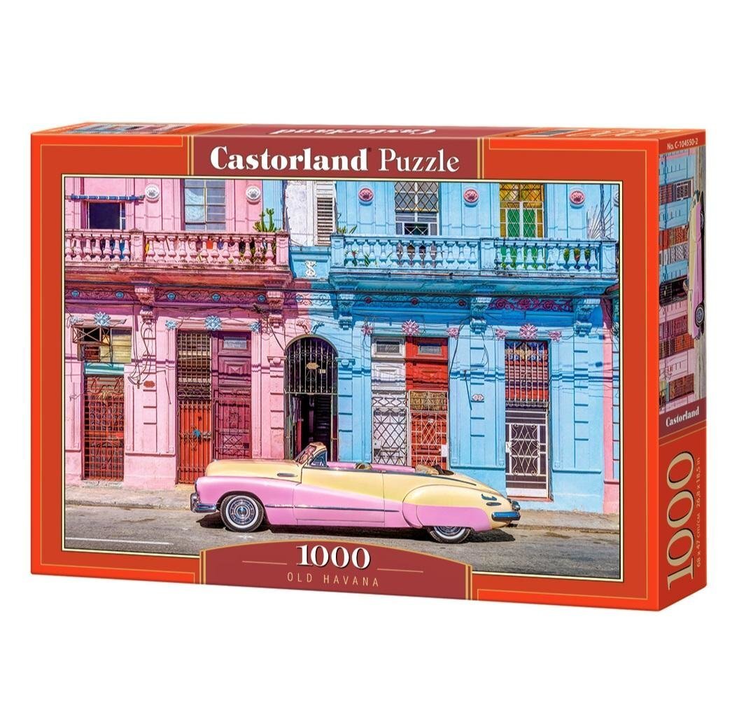 Pusle Castorland Puzzle Old Havana, 1000-osaline hind ja info | Pusled | kaup24.ee