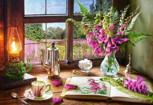 Pusle Castorland Puzzle Still Life With Violet Snapdragons, 1000-osaline цена и информация | Пазлы | kaup24.ee