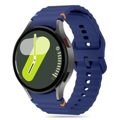 СИЛИКОНОВЫЕ СПОРТИВНЫЕ ЧАСЫ SAMSUNG GALAXY WATCH 4 | 5 | 5 PRO | 6 | 7 | FE NAVY BLUE цена и информация | Аксессуары для смарт-часов и браслетов | kaup24.ee