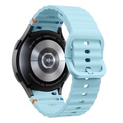 TECH-PROTECT SILIKOON SPORT SAMSUNG GALAXY WATCH 4 | 5 | 5 PRO | 6 | 7 | FE TAEVASININE hind ja info | Nutikellade ja nutivõrude tarvikud | kaup24.ee