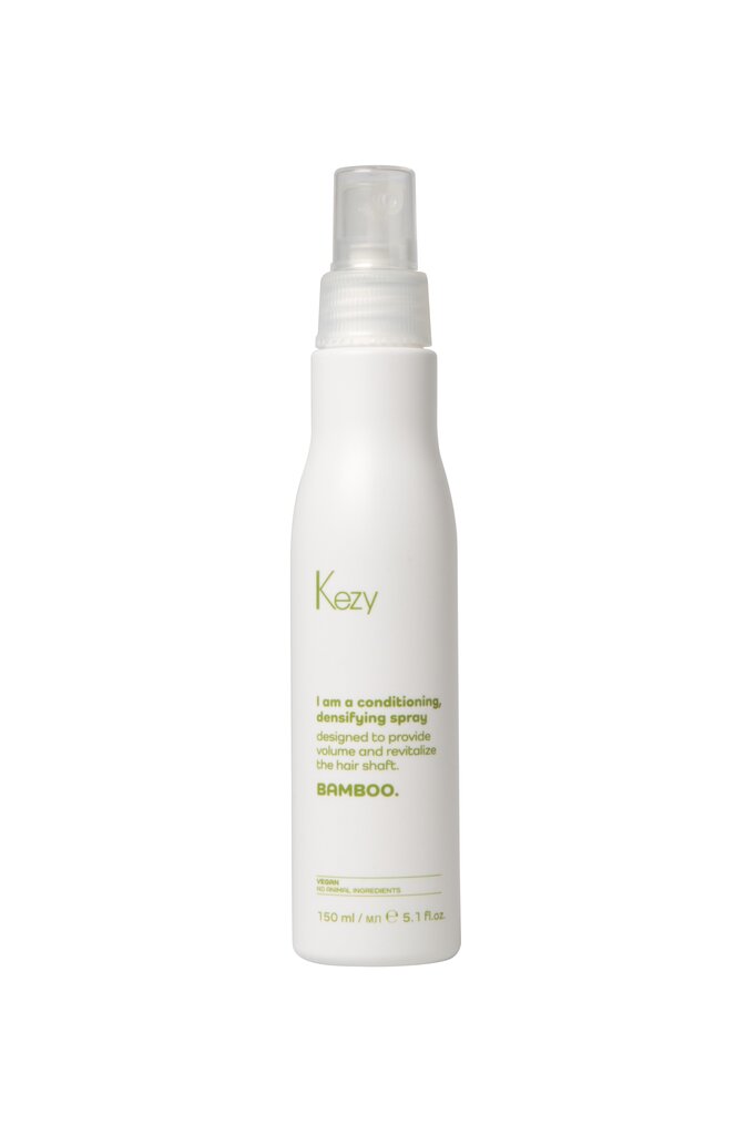 Paksendav spreipalsam õhukestele juustele Kezy Bamboo Hair densifying spray, 150 ml цена и информация | Maskid, õlid, seerumid | kaup24.ee