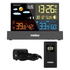 Метеостанция METEO SP110C с DCF, черный цвет цена и информация | Метеорологические станции, термометры | kaup24.ee