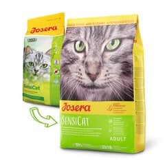 Josera tundliku seedesüsteemiga kassidele SensiCat, 10 kg цена и информация | Сухой корм для кошек | kaup24.ee