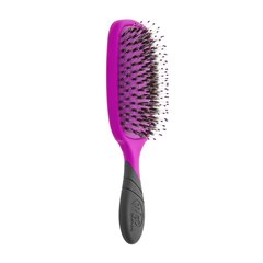 Щетка со щетиной кабана WETBRUSH PRO SHINE ENHANCER, фиолетовая цена и информация | Расчески, щетки для волос, ножницы | kaup24.ee