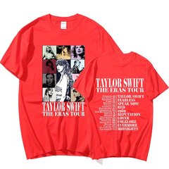 Taylor Swift The Eras Tour International naiste meeste kaelusega T-särk,3XL цена и информация | Женские шорты | kaup24.ee