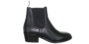 MARC O'POLO Naiste mustad nahast slip-on saapad hind ja info | Naiste plätud ja sussid | kaup24.ee