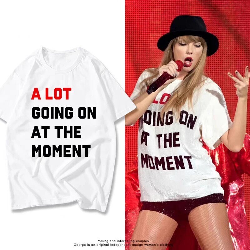 Taylor Swift The Eras Tour International naiste meeste kaelusega T-särk,3XL цена и информация | Naiste lühikesed püksid | kaup24.ee