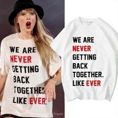 Taylor Swift The Eras Tour International naiste meeste kaelusega T-särk,3XL hind ja info | Naiste lühikesed püksid | kaup24.ee