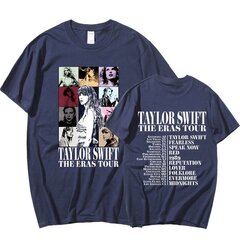 Taylor Swift The Eras Tour International naiste meeste kaelusega T-särk,3XL hind ja info | Naiste T-särgid, topid | kaup24.ee