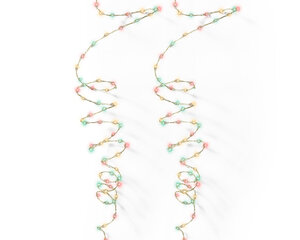 Dekoratiivsed värvilised mikro LED tuled 1,59 m hind ja info | Jõulukaunistused | kaup24.ee