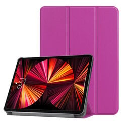 iLike Tri-Fold Тонкий Эко-кожанный Чехол Книжка Apple iPad 10.9'' 10t Gen (2022) Фиолетовый цена и информация | Чехлы для планшетов и электронных книг | kaup24.ee