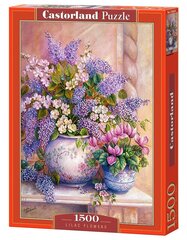 Pusle Castorland Puzzle Lilac Flowers, 1500 tk hind ja info | Pusled | kaup24.ee