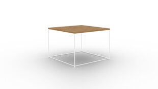 Журнальный столик ADRK Furniture Roni, коричневый/белый цена и информация | Журнальные столики | kaup24.ee