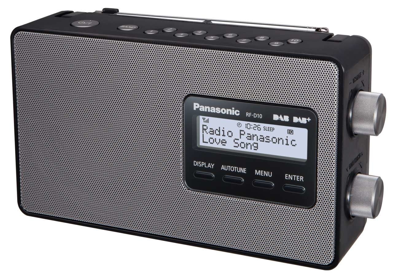 Panasonic RF-D10GN-K цена и информация | Raadiod ja äratuskellad | kaup24.ee