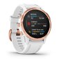 Garmin fēnix® 6S Pro Rose Gold-tone/White hind ja info | Nutikellad (smartwatch) | kaup24.ee