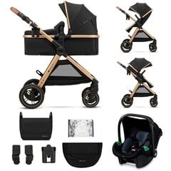 Универсальная коляска Kinderkraft Esme 3в1, Pure Black цена и информация | Коляски | kaup24.ee