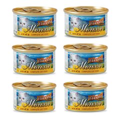 Konserv kassidele kotis PRINCESS Premium Mousse Heart&Chicken Liver, 6 x 85 g hind ja info | Konservid kassidele | kaup24.ee