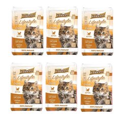 Konserv kassipoegadele PRINCESS Lifestyle Chunks Chicken Kitten, 6 x 100 g hind ja info | Konservid kassidele | kaup24.ee