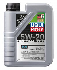 Liqui Moly моторное масло Special Tec AA 5W-20, 1 л цена и информация | Моторные масла | kaup24.ee