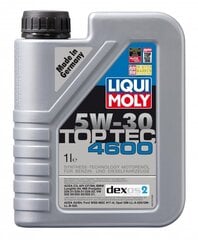 Liqui Moly TOP TEC 4600 5W-30 моторное масло, 1 л цена и информация | Моторные масла | kaup24.ee