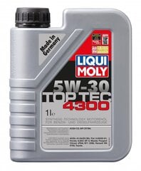 Liqui Moly TOP TEC 4300 5W-30 моторное масло, 1 л цена и информация | Моторные масла | kaup24.ee