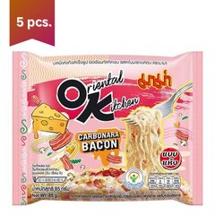 MAMA Kiirnuudlid Carbonara 85 GR x 5 цена и информация | Закуски, чипсы | kaup24.ee