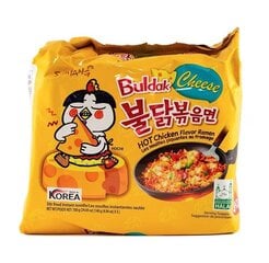 Rameni supp Samyang (Kuum kanajuust), 140g x 5 tk. hind ja info | Supid, puljongid | kaup24.ee