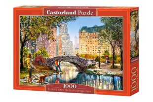 Pusle Castorland Evening Walk Through Central Park, 1000 tk цена и информация | Пазлы | kaup24.ee