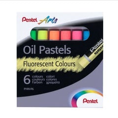 Õlikriidid PENTEL Arts, 6 tk (1 tk.) hind ja info | Kirjatarbed | kaup24.ee