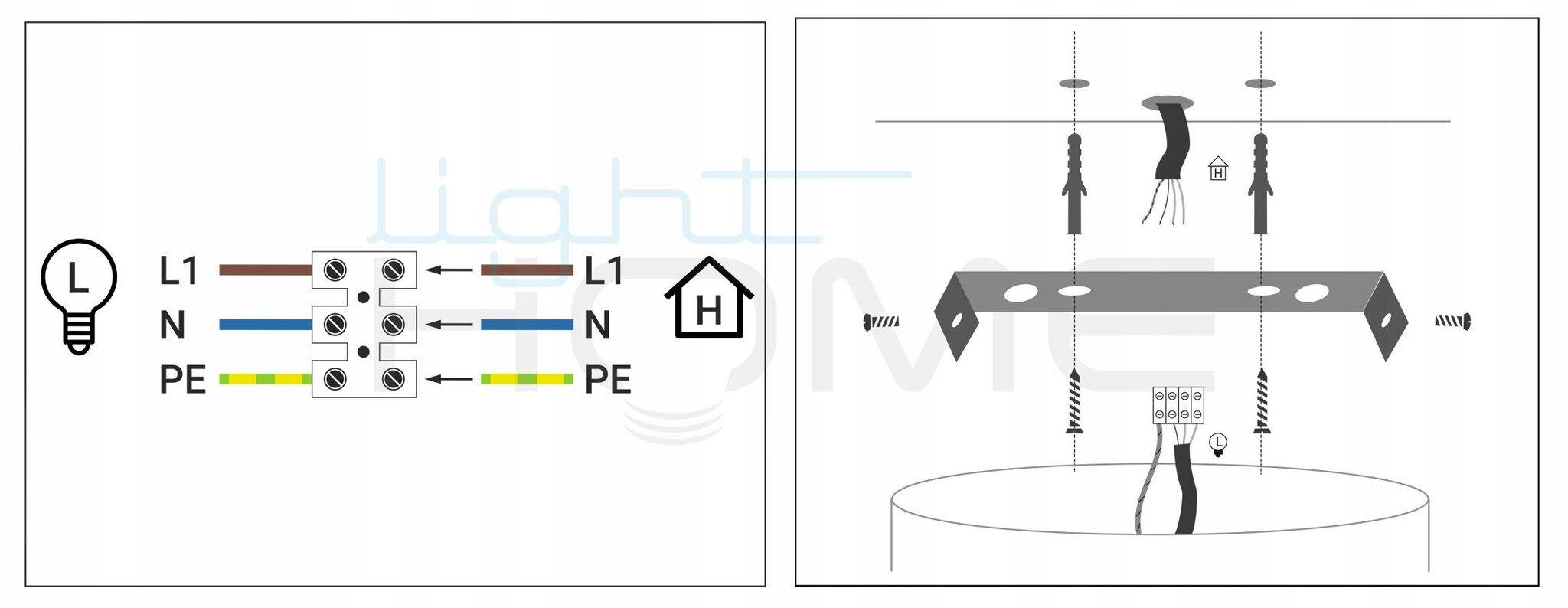 LightHome rippvalgusti Rasti hind ja info | Rippvalgustid | kaup24.ee