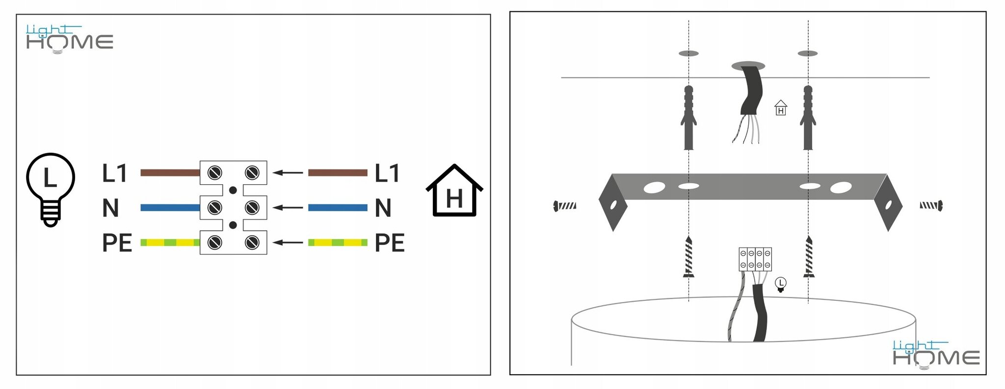 LightHome plafond Santos цена и информация | Laelambid | kaup24.ee