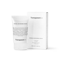 Transparent Lab - Retinal Age Reverse Cream, 50 ml - vananemisvastane kreem koos võrkkestaga hind ja info | Näoõlid, seerumid | kaup24.ee