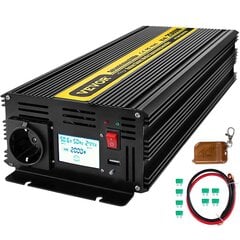 Puhas siinuslaine inverter Vevor GYS-2500 W hind ja info | Päikeseenergiajaamade osad | kaup24.ee