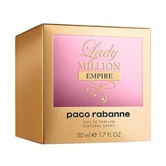 Парфюмерная вода для женщин Paco Rabanne Lady Million Empire EDP 50 мл цена и информация | Женские духи | kaup24.ee