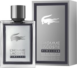 Tualettvesi Lacoste L'Homme TIimeless EDT meestele 100 ml hind ja info | Meeste parfüümid | kaup24.ee