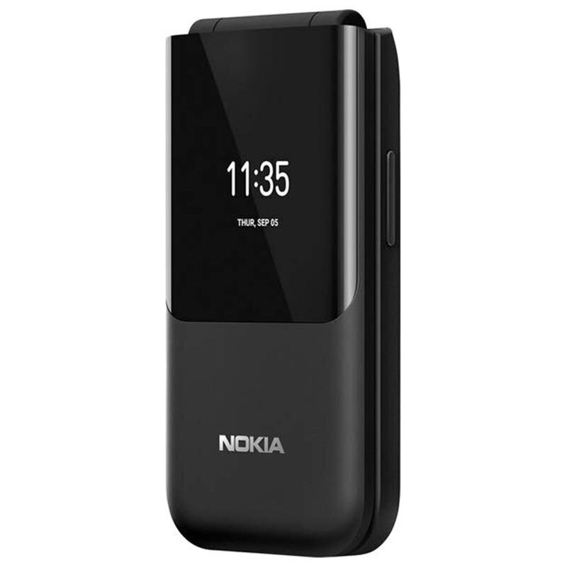 Mobiiltelefon Nokia 2720 Flip, 4 GB, Dual SIM, Must цена и информация | Telefonid | kaup24.ee