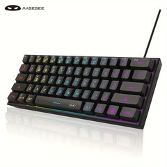 'Magee ts91 mini 60% игровая/офисная клавиатура' цена и информация | Клавиатуры | kaup24.ee