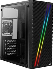 Aerocool Streak TG RGB ATX цена и информация | Корпуса | kaup24.ee