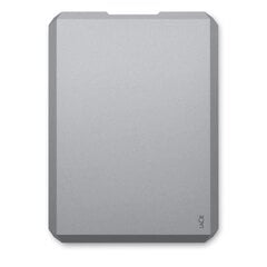 LACIE Mobile Portable HDD 5TB USB grey цена и информация | Жёсткие диски (SSD, HDD) | kaup24.ee