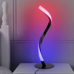 Amzxiubi Spiralna Lampa Stołowa Led Zmiana Kolorów Rgb Pilot Aplikacja hind ja info | Laualambid | kaup24.ee